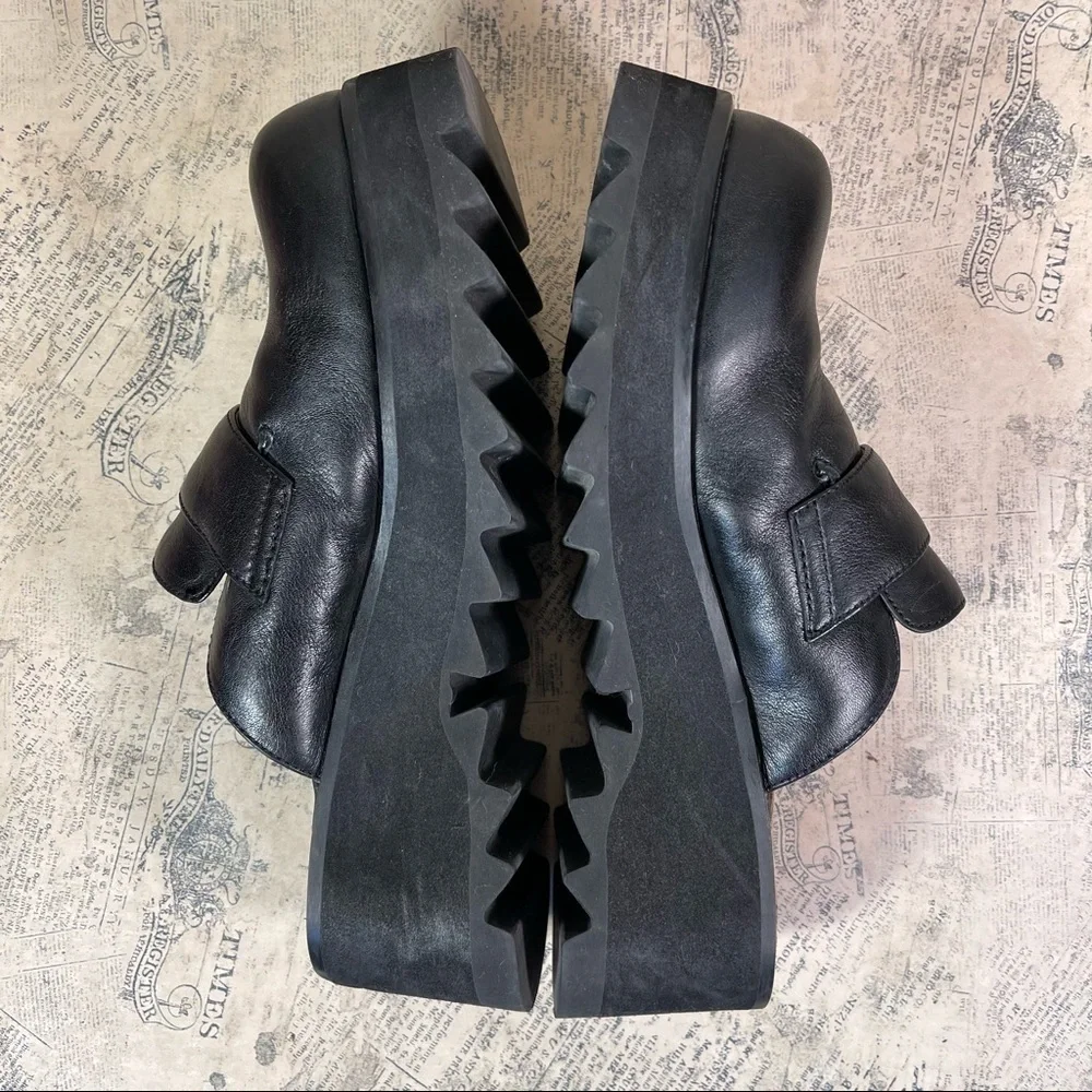 American Eagle Bandstand 90s Y2K Platform Slip On Shoes Chunky Vintage